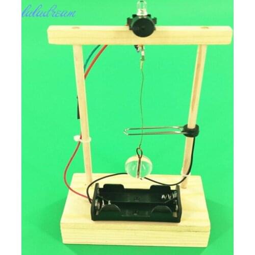 Creative Production Invention Seismograph Alarm Pupils Childrens Physics Science Technology Experiments Baby Kids Toys
