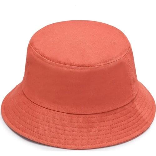 OKKDEY Unisex Summer Foldable Bucket Hat Men Outdoor Sunscreen Solid Color Fishing Hunting Fisherman Cap Women Sun Panama Hats