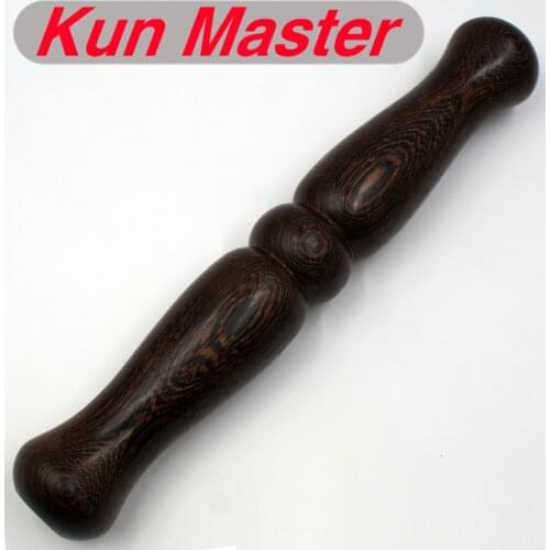 Natural Polished Smooth Not Paint Tai Chi Stick Wenge Wood Tai Chi Ruler Martial Art Hard Wood Diameter 50mm Length 33CM