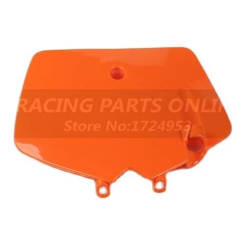 PLASTICS front number plate number card for KTM SX 50CC 50 50SX KTM50 SENIOR JUNIOR JR SR