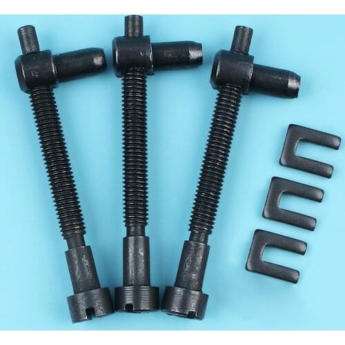 Dophee 3pcs Chain Adjusting Screw Bolt Tensioner fit for HUSQVARNAA 61 66 162 181 266 268 272 281 288 Chainsaw 501 53 71-01