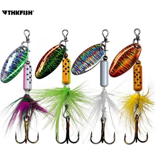4pcs 4g Fishing Spoon Lures Spinner Bait Metal Spoon Lure Iscas Artificial Hard Bait With Treble Hook For Bass Fishing