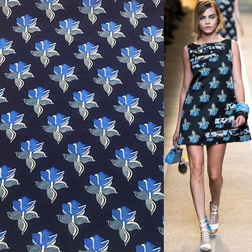 Red special pattern print 100% silk Crepe DE chine silk fabric 16momme,SCDC729