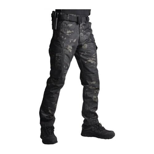 Tactical Pants Camouflage Military Casual Combat Army Cargo Joggers Hiking Pants Water Repellent Ripstop 4XL Trousers