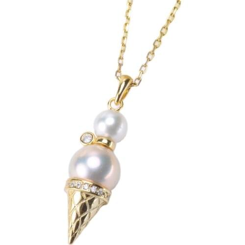 Oyster Pearl Mussel Pendant Mountings, Pendant Findings, Pendant Settings Jewelry Parts Fittings Women Accessories