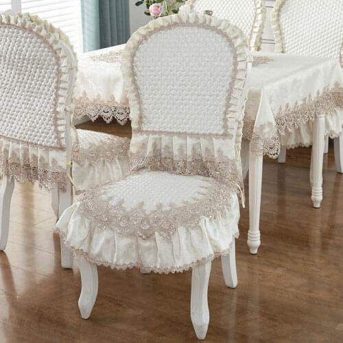 European Chair Cover Four Seasons Universal Living Room Household Fabric Chair Back Cover Pastoral Hotel Suit