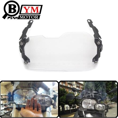 Motorcycle Headlight Lamp Grill Protector Guard For BMW R 1200 GS ADV Adventure R 1200GS (Water Cooled) 2012-2016