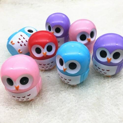 1pcs Makeup owl Candy Color Moisturizing Lip Balm Natural Plant Sphere Lip Gloss Lipstick Fruit Embellish Lip Smacker