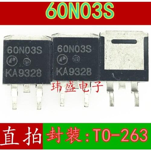 10pcs 60N03S AP60N03S TO-263