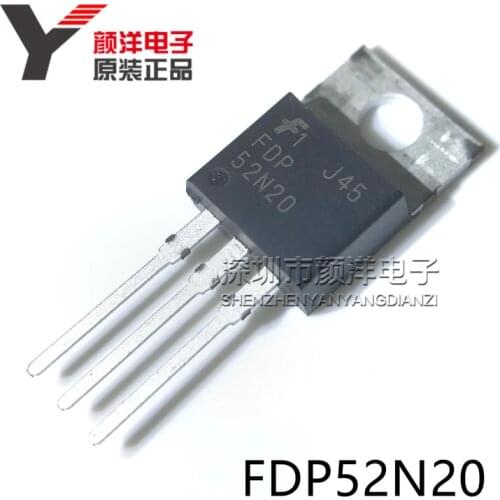 100% New&original In Stock FDP52N20 52N20 MOS TO-220