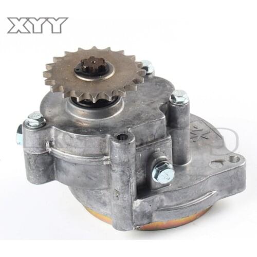 20T Motorcycle Transmission Gear Box For 49CC 2-Stroke/4-Stroke Engine Mini Pocket Bike ATV PetrolScooter Chopper Aluminum Alloy
