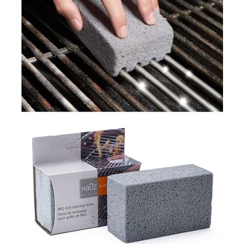 8Pcs BBQ Grill Cleaning Brick Block Barbecue Cleaning Stone BBQ Racks Stains Grease Cleaner BBQ Tools Kitchen Decorates Gadgets