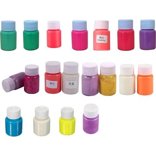 1 x 30G Glow in the Dark Acrylic Luminous Paint Bright Pigment Graffiti Party, Blue green