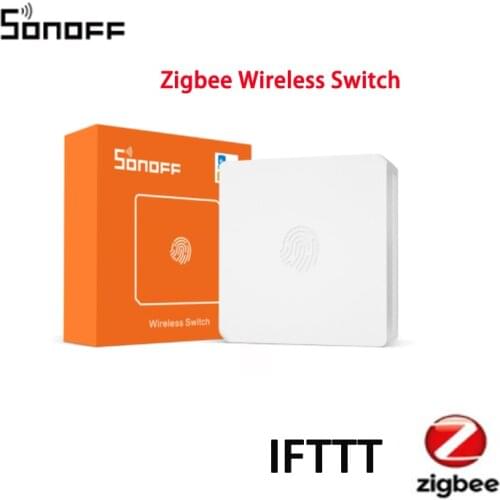 SONOFF SNZB-01 - Zigbee Wireless Switch Mini Size Link ZigBee Bridge With WiFi Devices Make Them Smarter Via EWeLink APP IFTTT