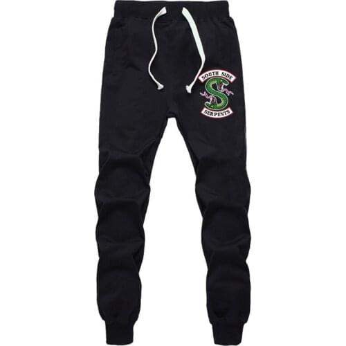 Men Women Straight Pants Summer Fashion Casual Breathable Pants Riverdale Print Cotton Sports Pants Jogger Jogging Long Pants