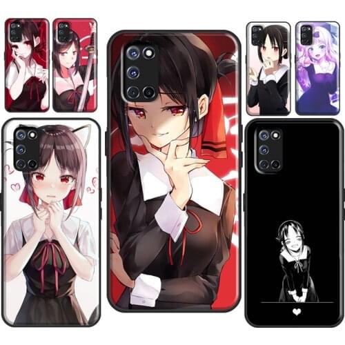 Anime Kaguya Sama Case For OPPO A1K A3S A5S A15 A52 A72 A83 A91 F5 A5 A9 A31 A53 2020 Reno 2 Z 4 Pro Coque