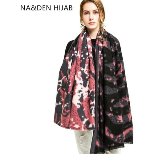 Ladies stripe wraps Cashmere Women scarves Long muffler Thermal scarf Zebra pattern shalws Muslim hijab Winter scarf 7pcs/lot