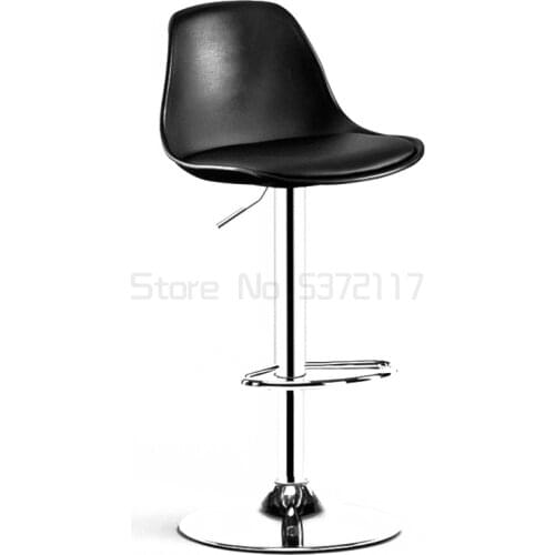 Household high stool lifting chair modern simple stool front desk back high bar stool cashier bar chair