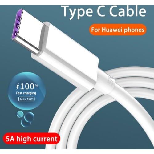 Kebiss 5A USB Type C Cable for Huawei Fast Charging Data Cable Mobile Phone Accessories USB C Cable Charger USB Cable