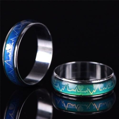 Mood Ring Temperature Color Changing Emotion Feeling Ring men