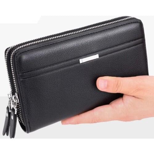 2021 Mens Wallet Long Purse Coin Case Passport Cover For Men Credit Card Holder