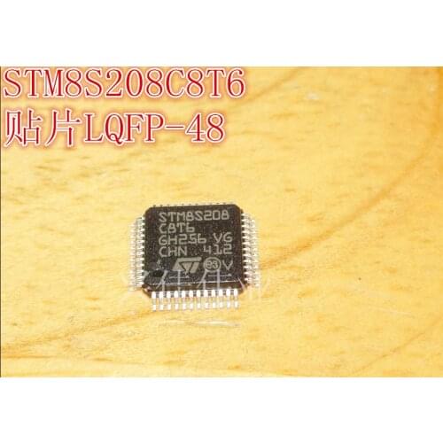 Xinyuan 1PCS 5PCS 10PCS STM8S208C8T6 STM8S208 imported original FLASH 48LQFP IN STOCK microcontroller MCU