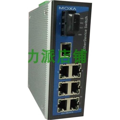 New Original Spot Photo For MOXA EDS-308-M-SC Industrial Ethernet Switch Multimode