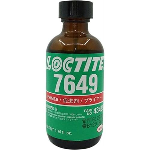 Wholesale 6pcs 52ml Loctite 7649 accelerator 7471 surface treatment to promote the curing of anaerobic adhesive 1.75oz