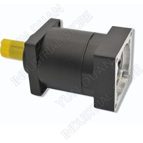 Ratio10:1 Nema24 60mm Planetary Gearbox Speed Reducer Shaft 14mm Carbon Steel Gear for 200W 400W 600W Servo Motor