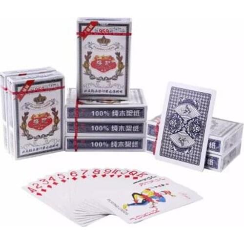 100% PVC New Pattern Plastic Waterproof Adult Playing Cards Game Poker Cards Board Games Cards