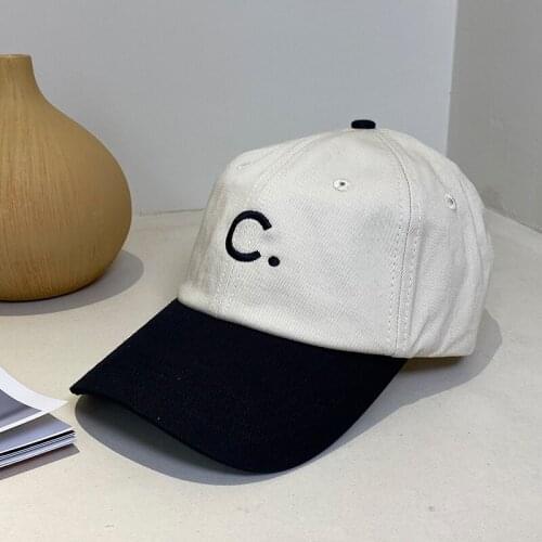 Casual Unisex Baseball Cap For Women Classic Letter Cotton Summer Sun Hat Embroidery Street Style Adjustable Popular Fashion Cap