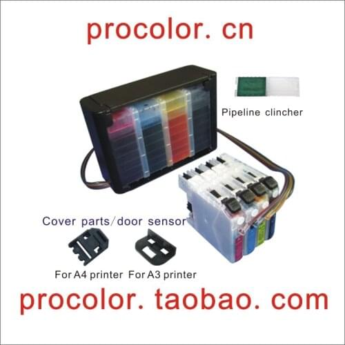 PROCOLOR CISS LC663M C Y BK LC665XL-C M Y LC669XL-BK for BROTHER MFC-J2320 MFC-J2720 2320 2720 J2320 J2720 MFCJ2320