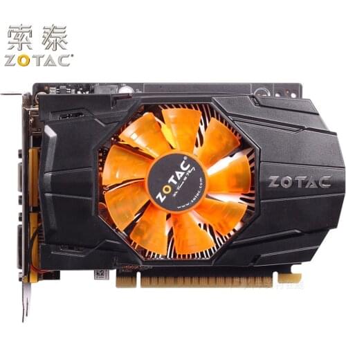 Original ZOTAC GeForce GTX 650-1GD5 Graphics Cards Internet PA For NVIDIA GTX600 GTX650 1GD5 1G Video Card 128bit Used GTX-650