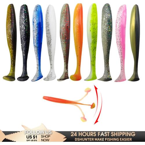 10pcs/Lot Soft Lures Silicone Bait 5/7/9cm 2g Goods For Fishing Sea Fishing Pva Swimbait Wobblers Artificial Tackle Swimbait