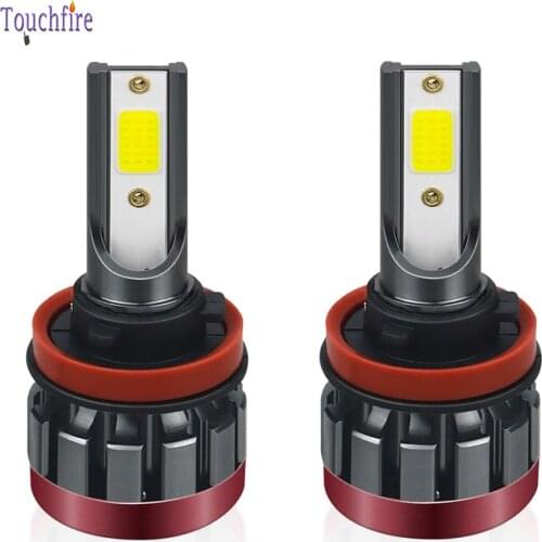 2Pcs DOB H11 H3 881 9006 Canbus 6000K Cold White Ice Blue Golden Car Headlight Bulb Auto Light LED Front Fog Lights Update Kit