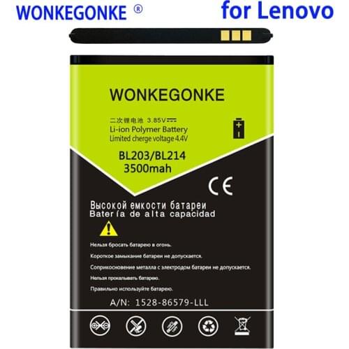 3500mah L203 BL214 For Lenovo A278T A308T A318T A365E A369 A66 A300T A269I A208t A218t A269 A305E A316 A360E Batteries