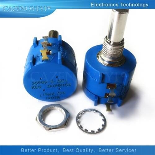3590S 1K 2K 5K 10K 20K 50K 100K 500R 100R 200R ohm Precision Potentiometer Adjustable Resistor 3590 102 103 502 103 203 503 104