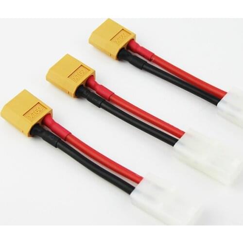 5/10/20PCS Male XT60 to Female Tamiya Adapter Connector XT-60 Turnigy Zippy Battery