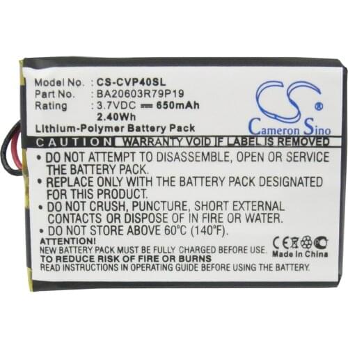Cameron Sino 650mAh Battery For Creative DAP-FL0040 V V Plus Zen V,BA20603R79919