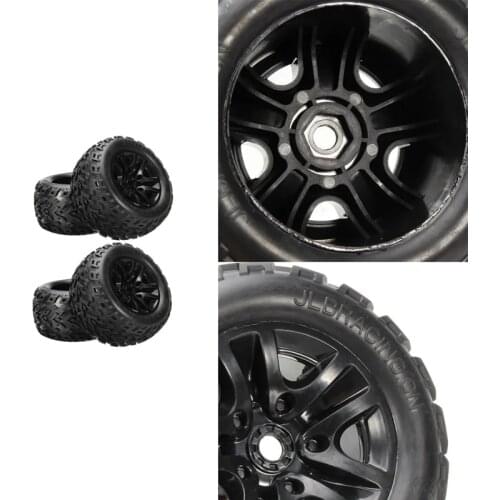 Bigfoot Wheel Tire Tyre EB1002 for JLB Racing CHEETAH 1/10 Brushless RC Car Parts Accessories