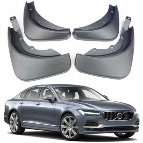 CarMud flaps For Volvo S90 Mudguards Fender S90 2017 2018 2019 Front Rear Mudflaps Splash Guards Mud Flap Car Fender Flares