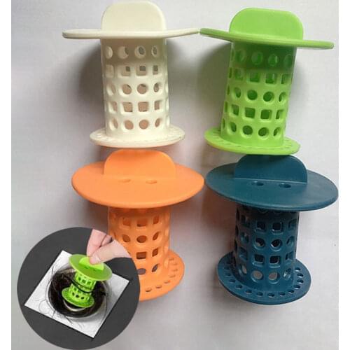 Mushroom Cylindrical Bathroom Drain Anti Clogging Hair Catcher Plug Sink Strainer Filter Sewer Dredge Bathroom Accessories