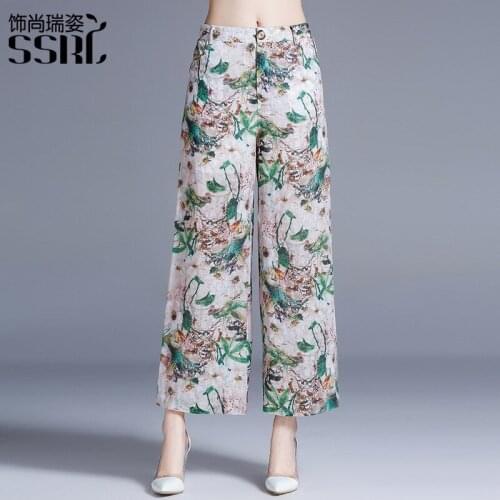 Женские льняные брюки Davidartlife China At AliExpress