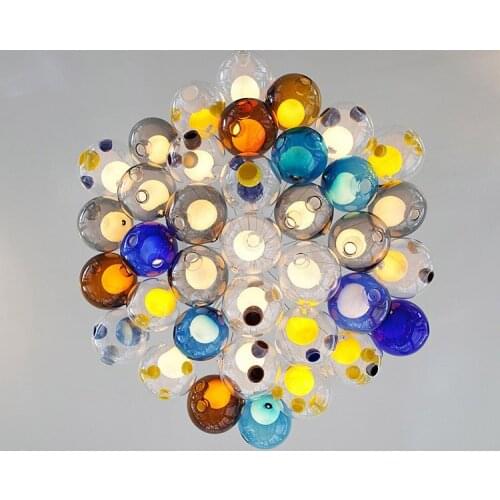 Nordic glass ball industrial light fixture glass for kitchen lamparas de techo ventilador de techo lampes suspendues