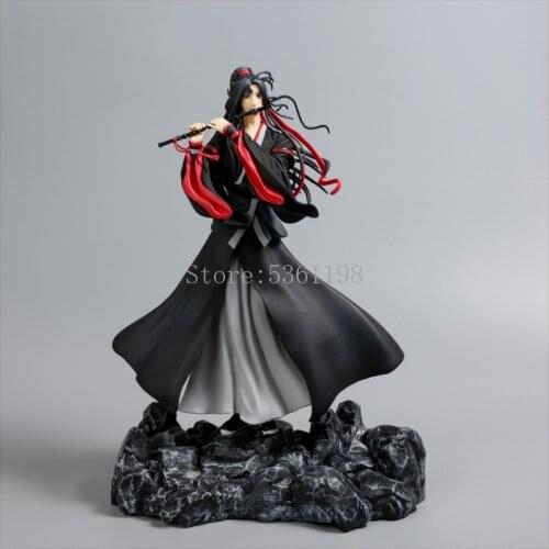 Anime Figure Mo Dao Zu Shi Wei Wuxian Yi Ling Lao Zu Action Figure angji Wei Wuxian Lan WFigurine Collection Model Doll Gift