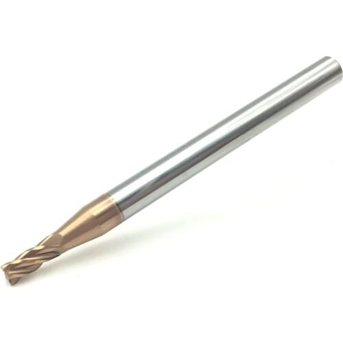 2mm 4 Flutes HRC55 Carbide end mill Milling Cutter Alloy Coating Tungsten Steel endmills cutting tool CNC maching Endmill