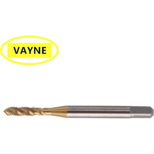 HSSE With Tin Spiral Fluted Tap UNF UNS 0-80 0-90 1-72 2-64 4-48 5-44 6-40 8-36 10-32 12-28 1/4 5/16 1/2 Screw Fine Thread Taps