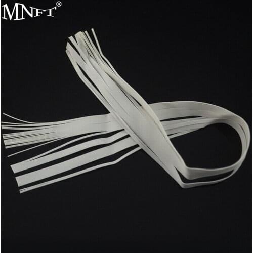 MNFT 2 Bag Fly Tying Lures Beard Wire Grayish White Latex for Flies Tying DIY Materials 0.3mm