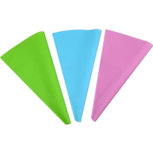Confectionery Bag Reusable Silicone Pastry Bag Icing Piping Cake Cupcake Decorating Tools Kitchen Accessories DIY Cake Tools