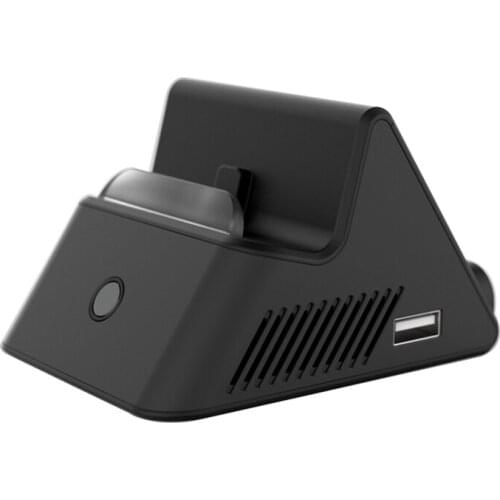 Video Converter Charging Dock Station Portable TV Conversion Folding Base for Nintend Switch Host Games Accessories